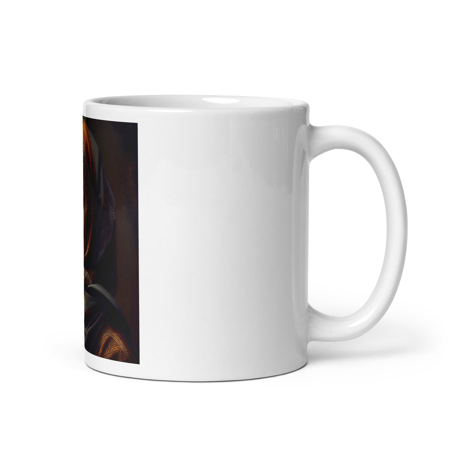 Women paiting Mug