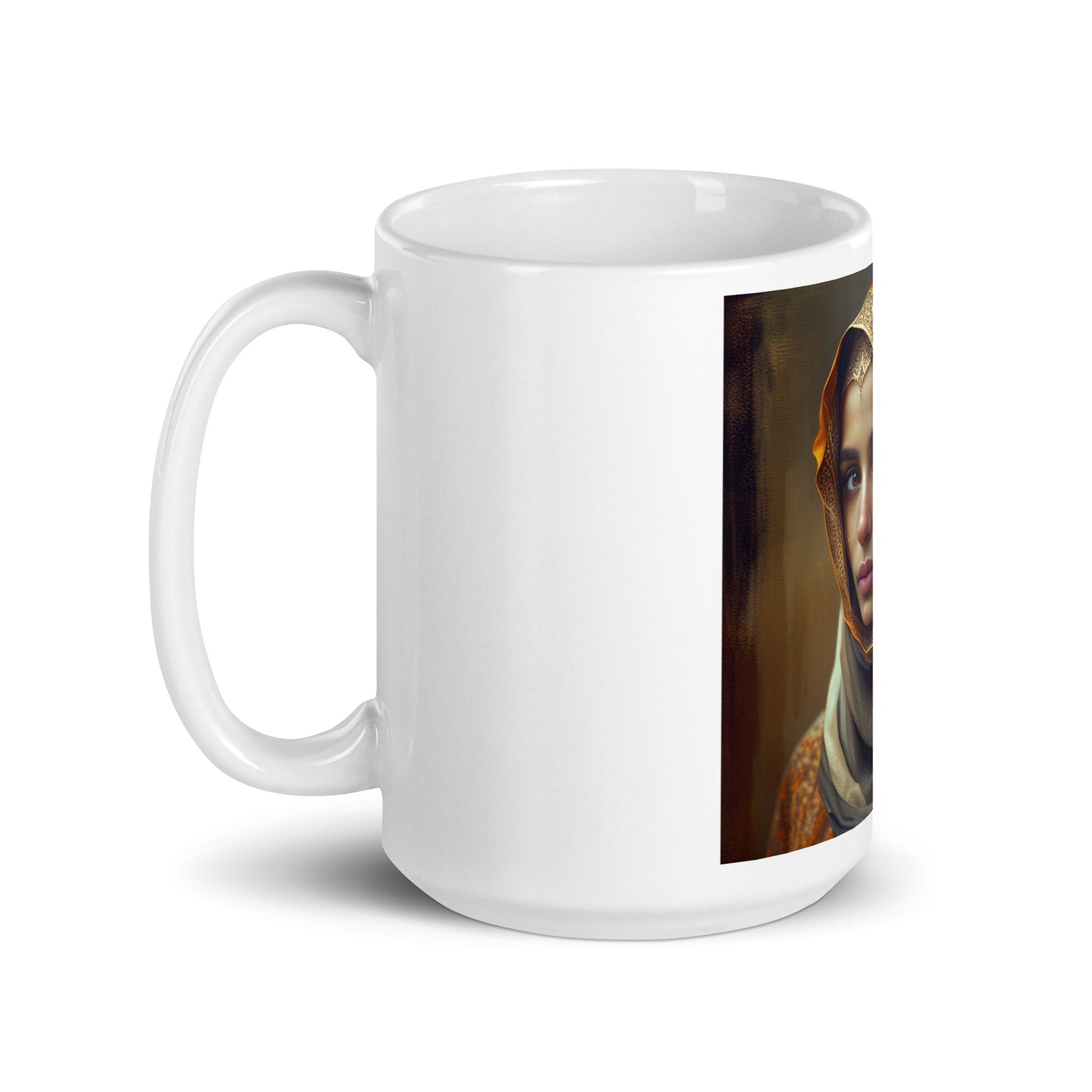 Women paiting Mug